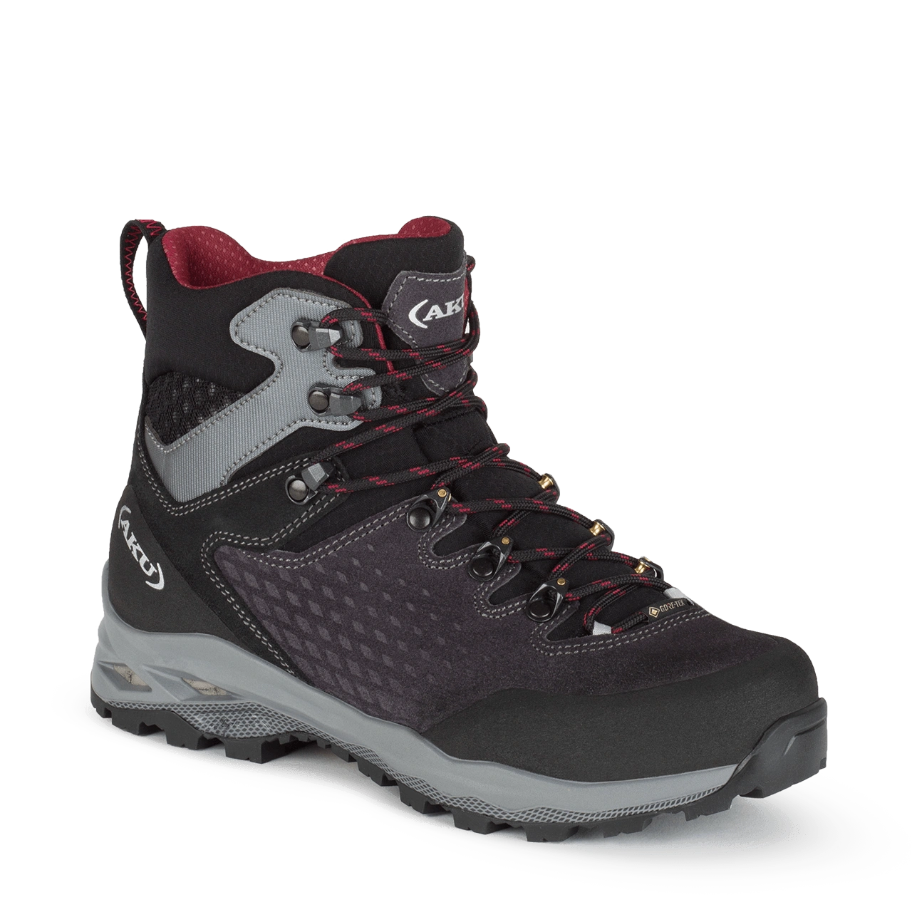 Alterra II GTX Ws: Anthrazit-Bordeaux Traum für Wanderfreundinnen – Dein Outdoor-Abenteuer beginnt!