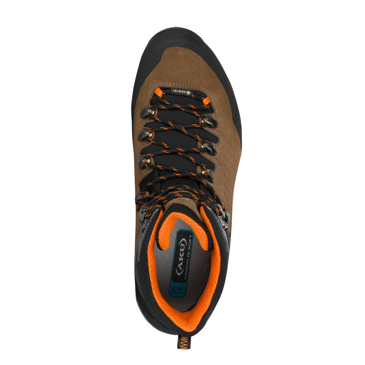 Alterra II GTX: Feuer und Erde in Braun-Orange. Dein Berg ruft!